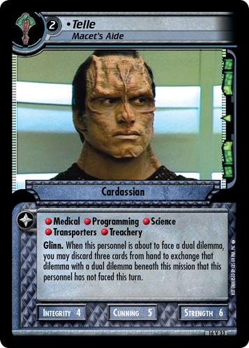 Telle, Macet's Aide (Errata version) Telle, Macet's Aide