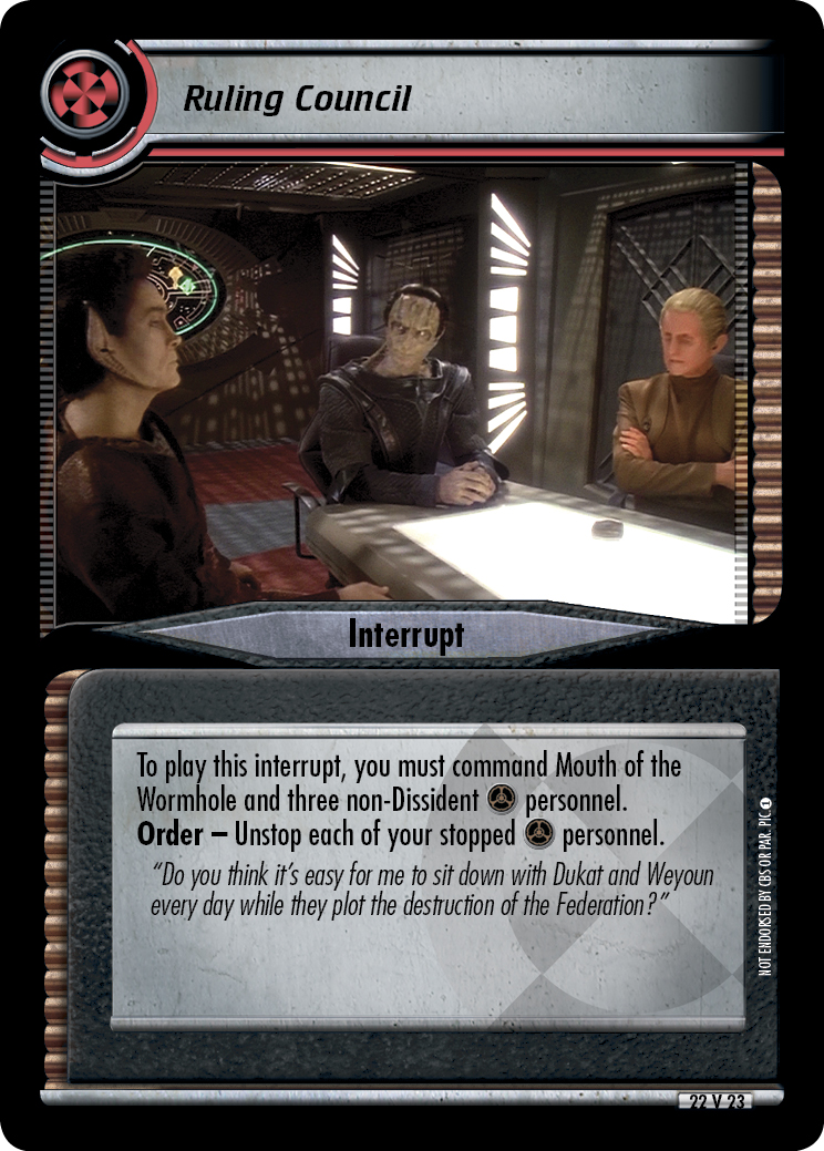 Ruling Council (Errata version) Ruling Council